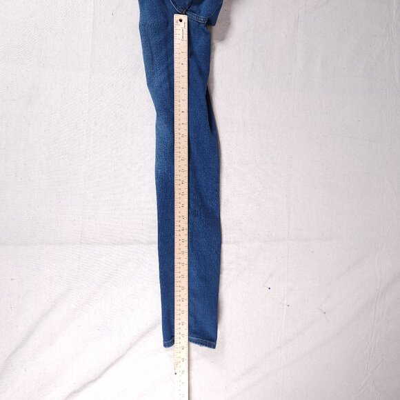 Madewell Skinny Jeans Womens 28 Blue Mid Rise Denim Classic Casual Core - Picture 9 of 15